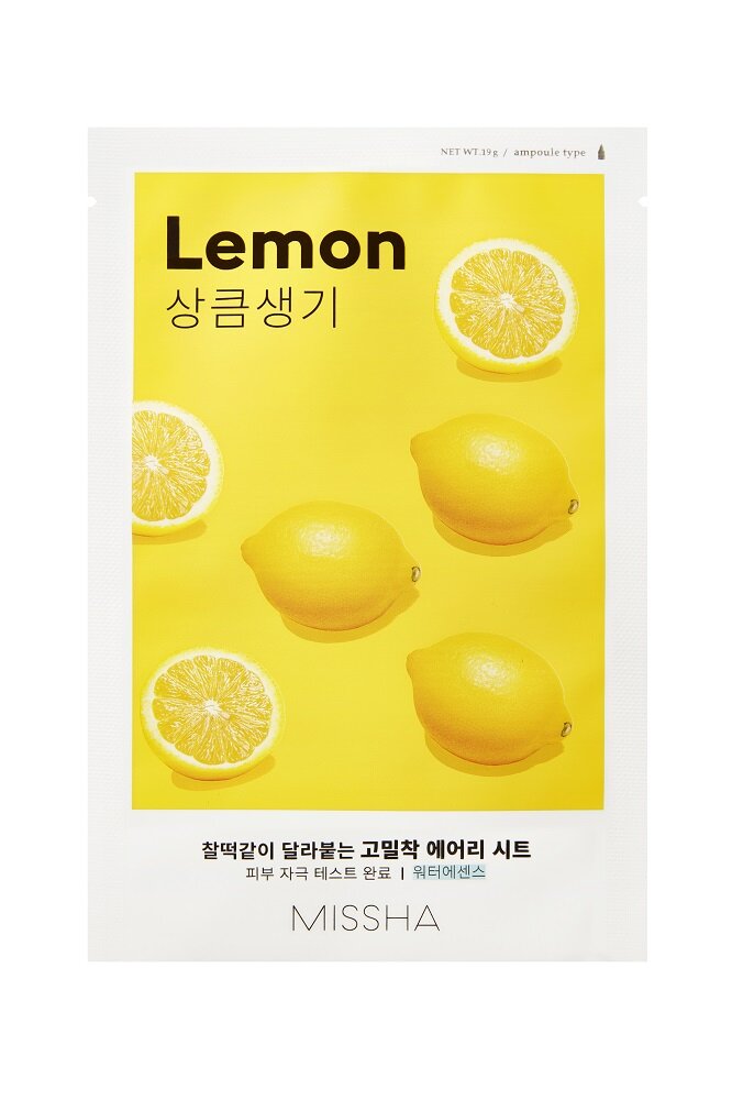 Missha Airy Fit Sheet Mask Lemon