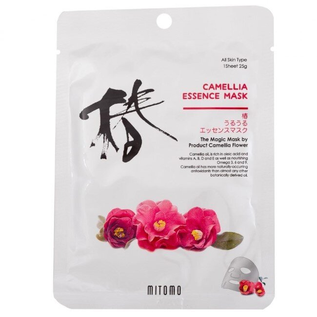 Mitomo Camellia Japan Facial Essence Mask