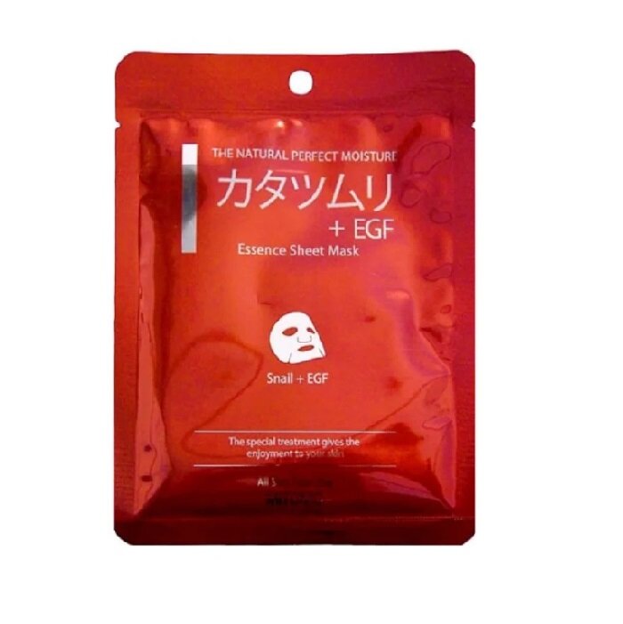 Mitomo Snail essence + EGF Facial Essence Mask
