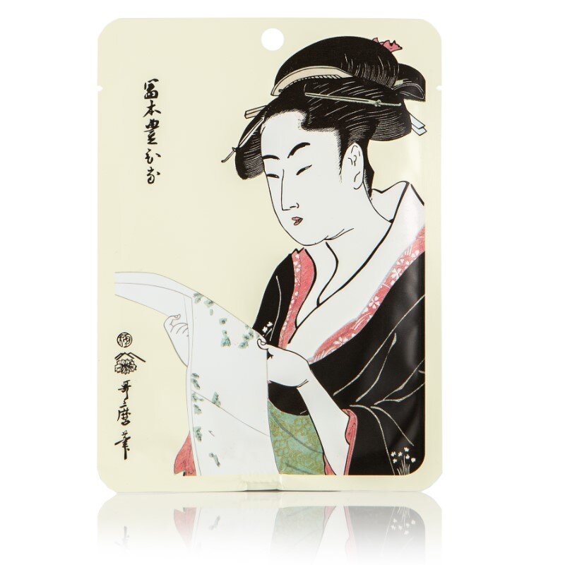 Mitomo UKIYO-E Facial Mask with Pearl Sakura