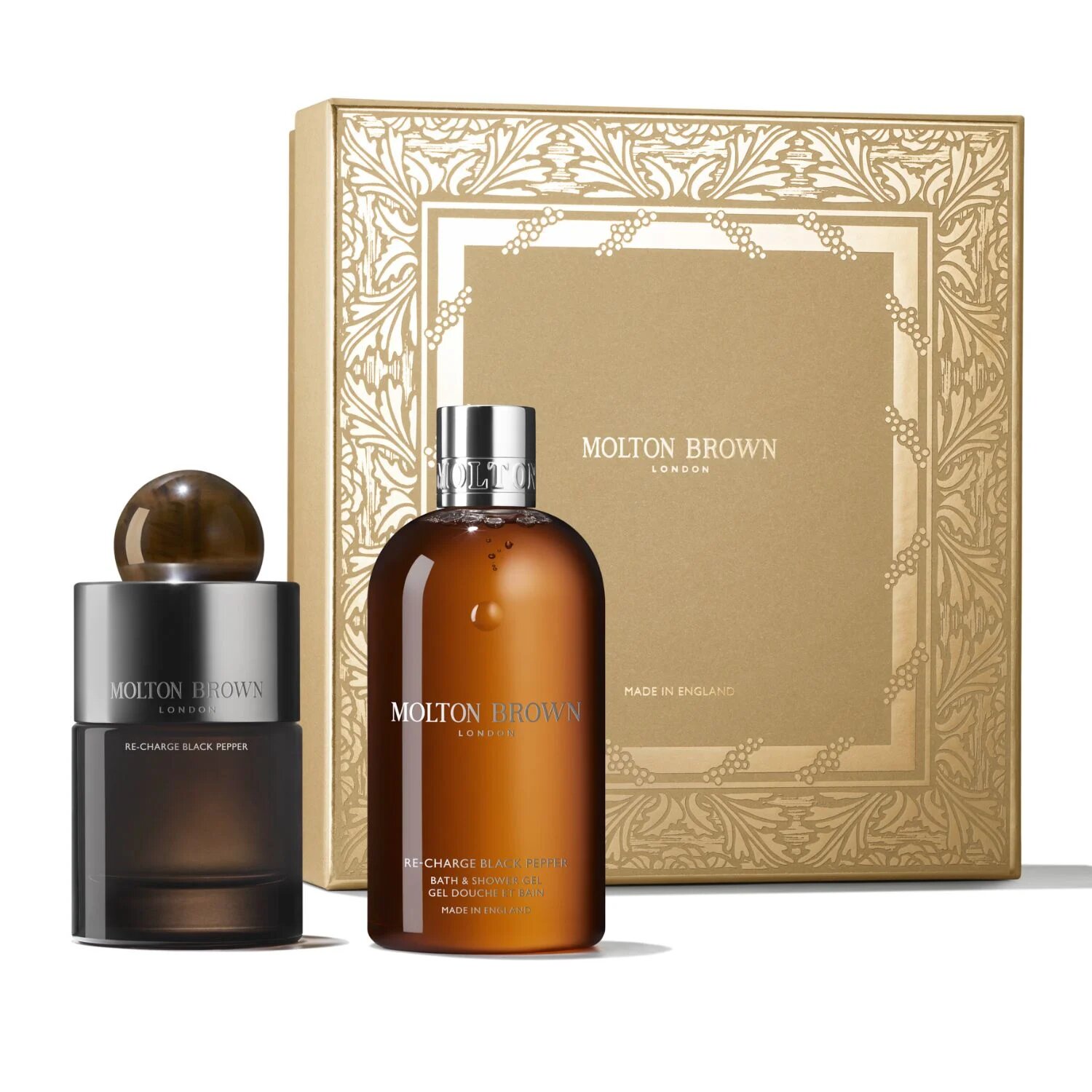 Molton Brown КОМПЛЕКТ Re-Charge Black Pepper Eau De Parfum Duo Gift Set