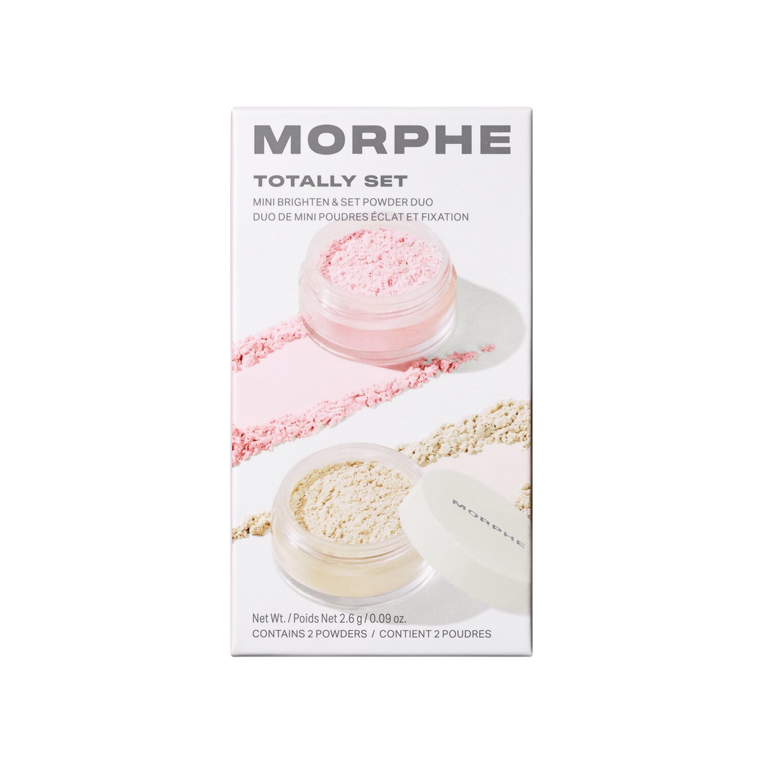 Morphe КОМПЛЕКТ Mini Brighten&Set Powder Duo