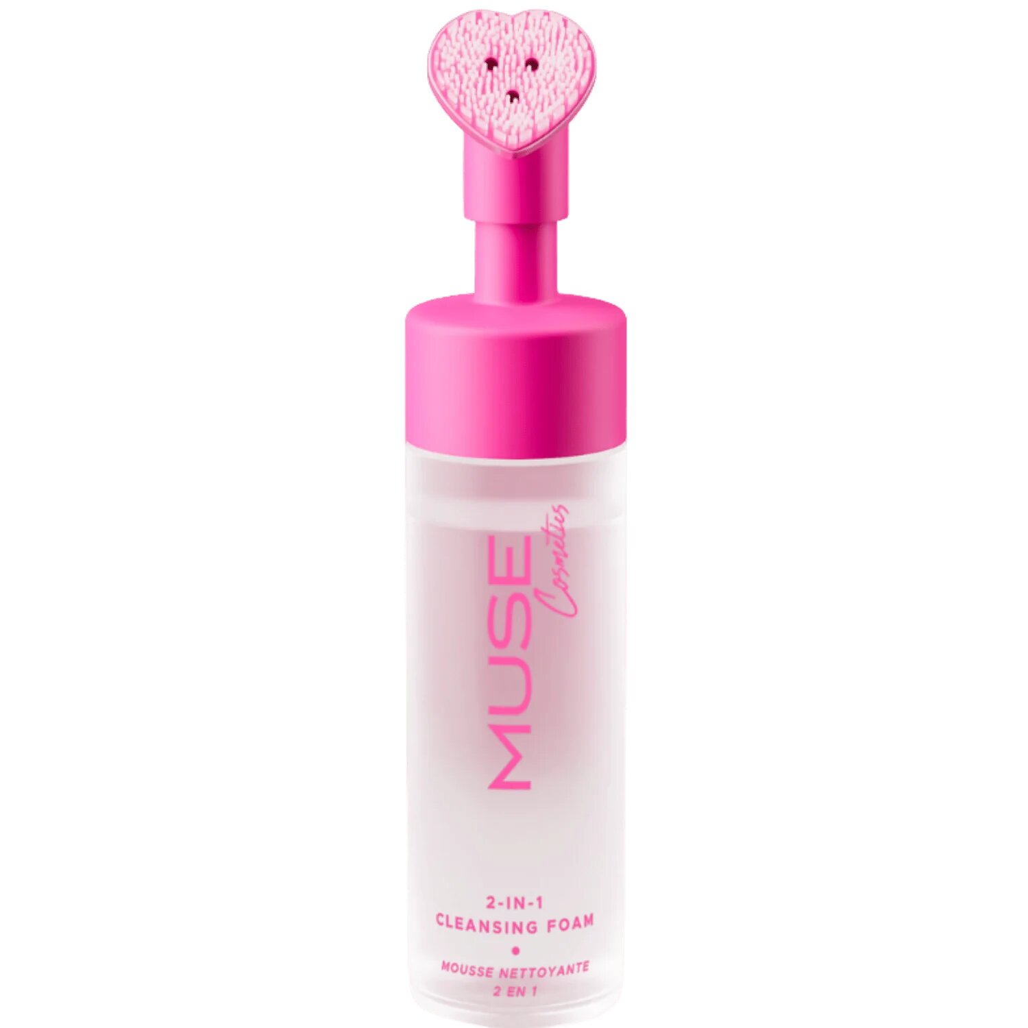 Muse Cosmetics Pink 2-in-1 Cleansing Foam