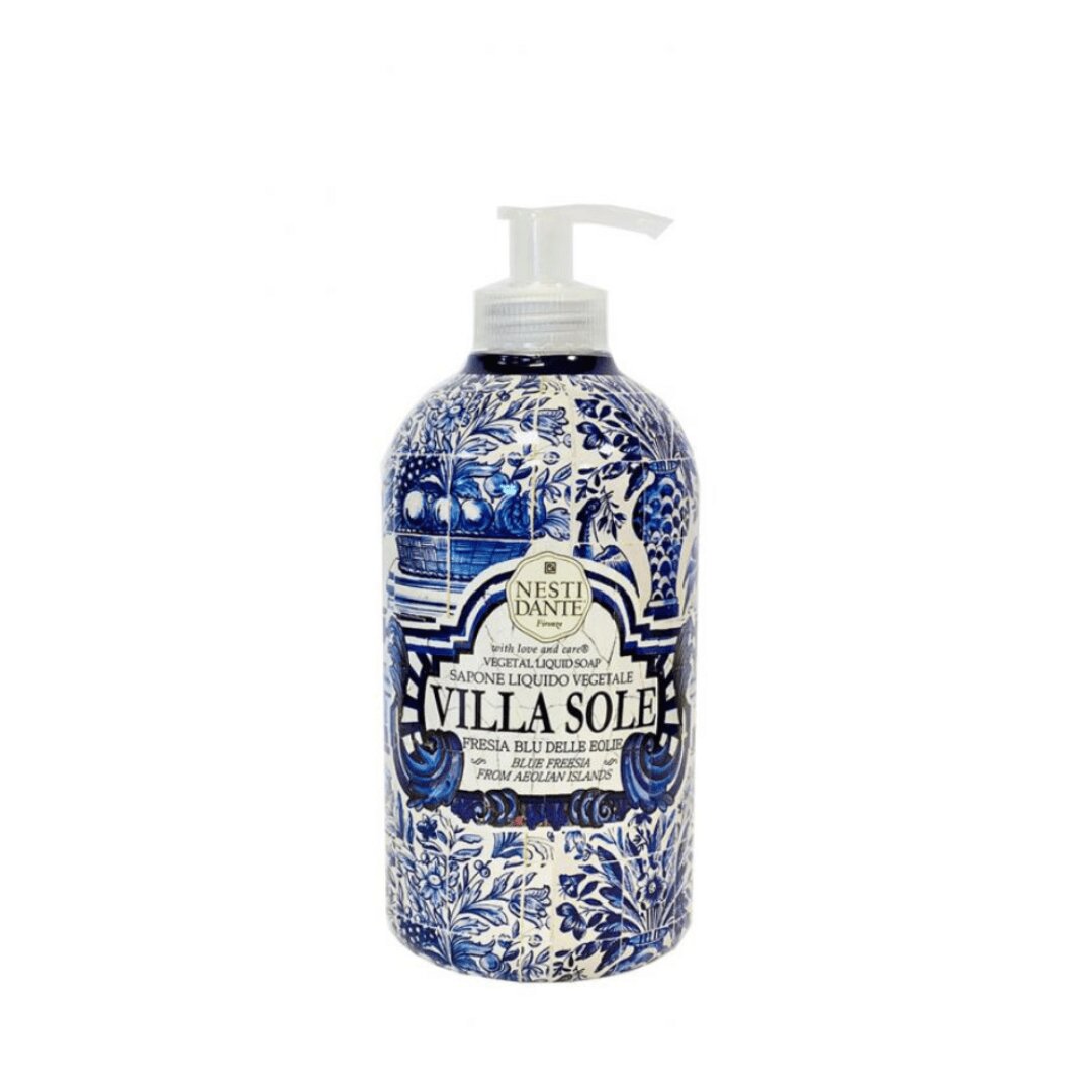 Nesti Dante Vegetal Liquid Soap Blue Freesia From Aeolian Islands