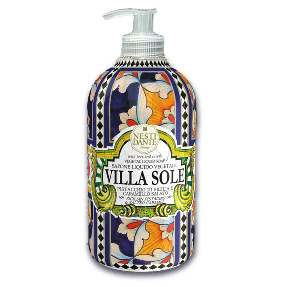 Nesti Dante Vegetal Liquid Soap Sicilian Pistachio & Salted Caramel