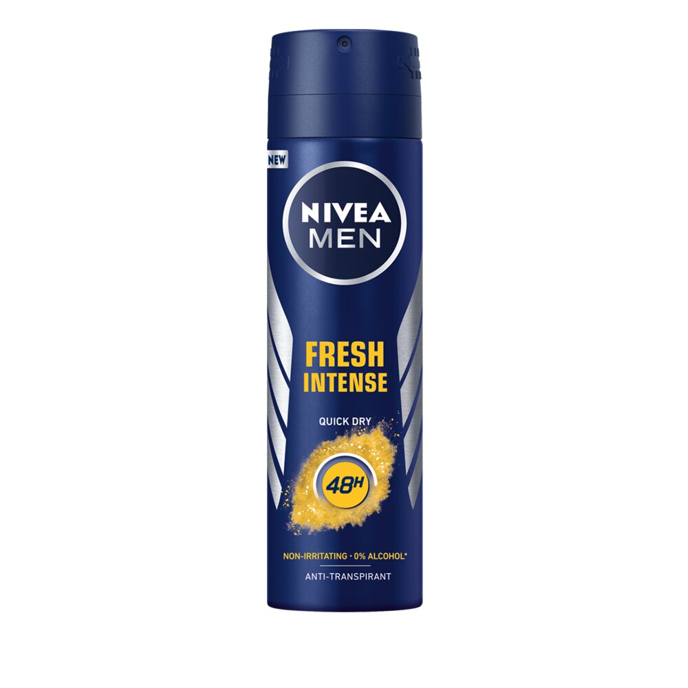 Nivea MEN Deo Спрей мъжки антиперспирант Fresh Intense