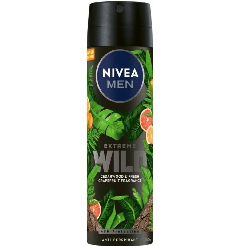 Nivea MEN Deo Спрей мъжки Extreme Wild Cedarwood & Grapefruit