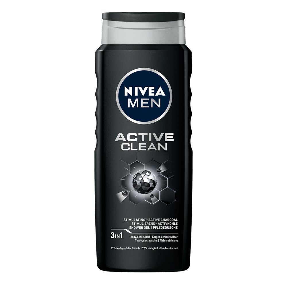 Nivea MEN Душ-гел Active Clean