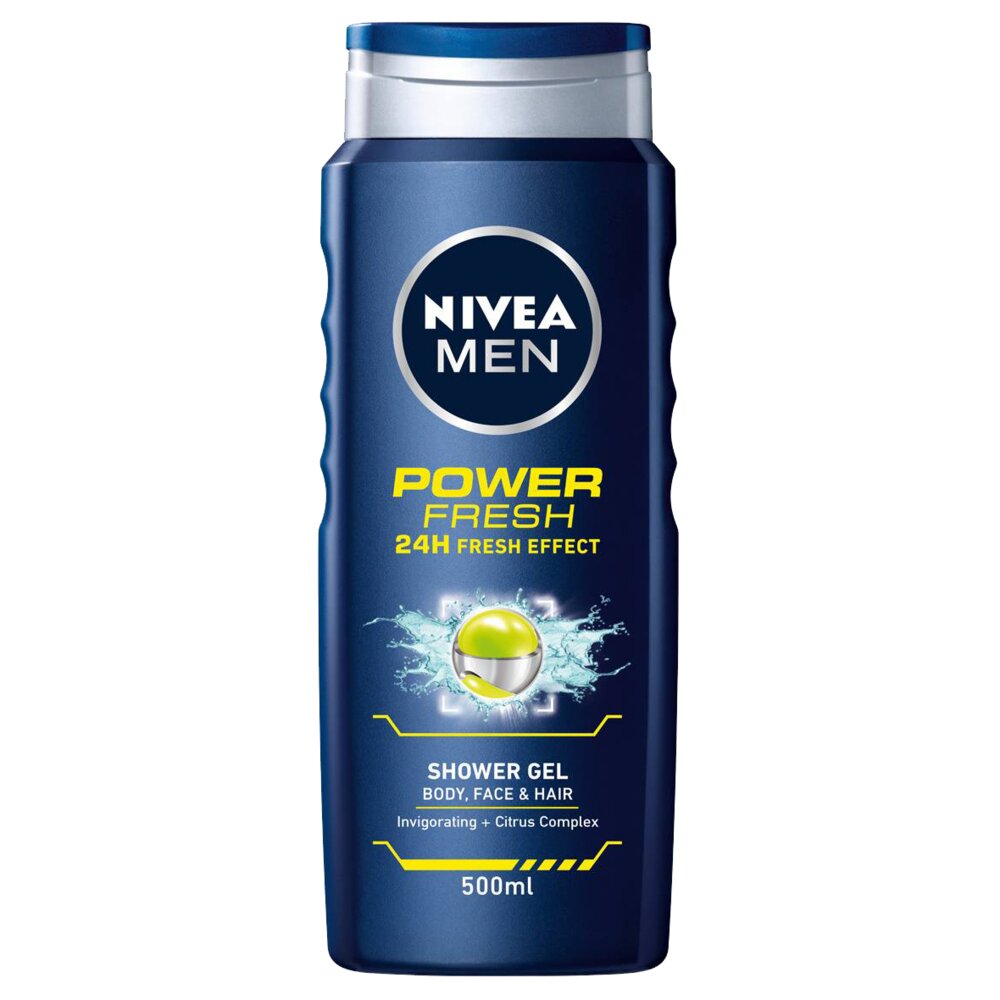 Nivea MEN Душ-гел Power Fresh