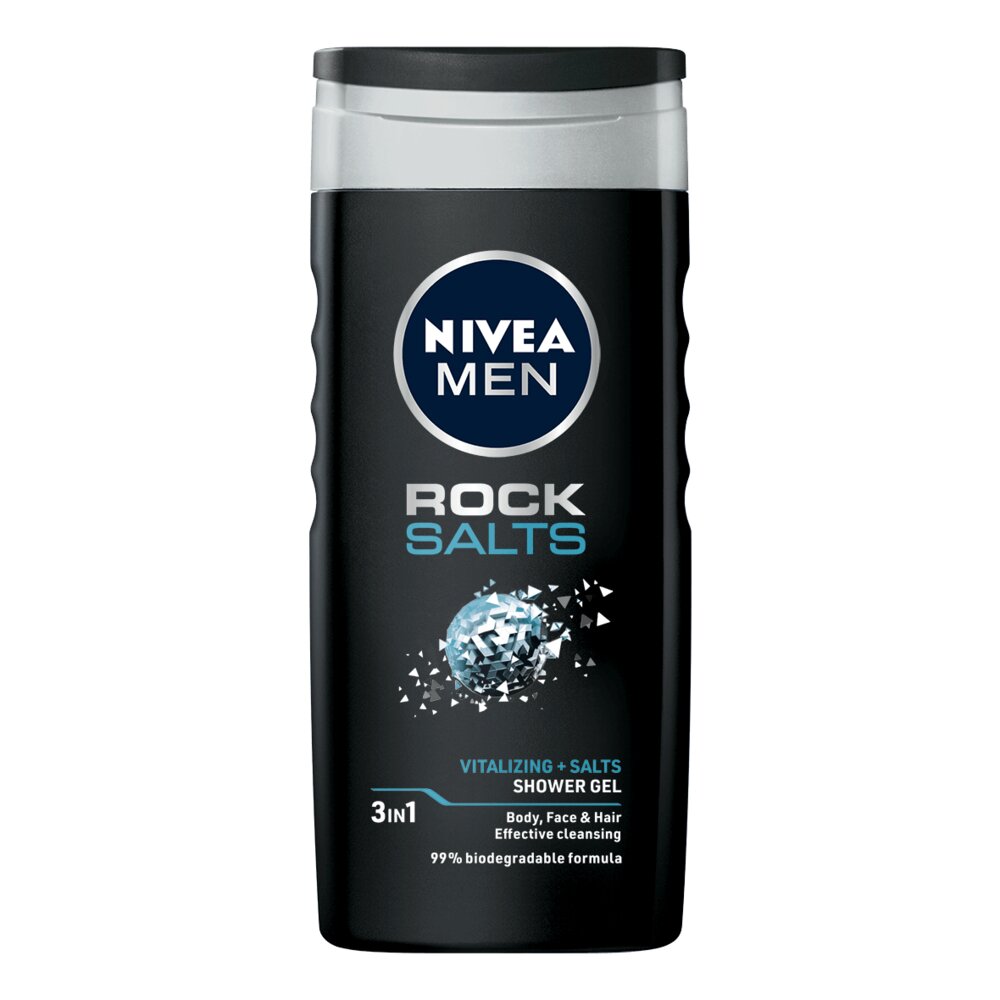 Nivea MEN Душ-гел Rock Salts