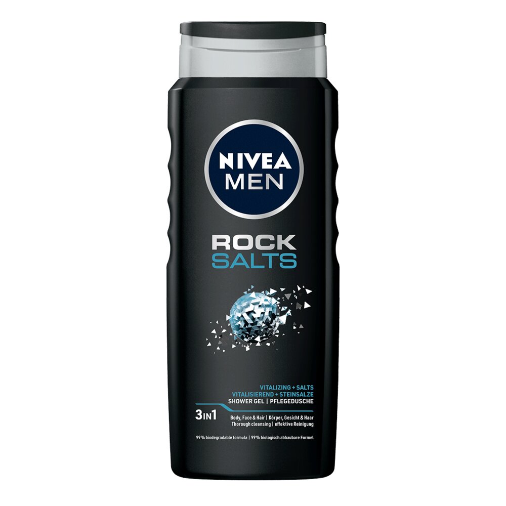 Nivea MEN Душ-гел Rock Salts