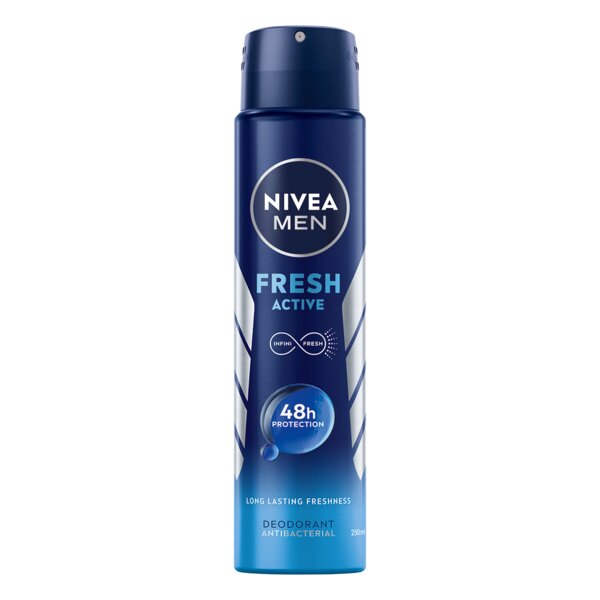 Nivea MEN Fresh Active Spray XL size