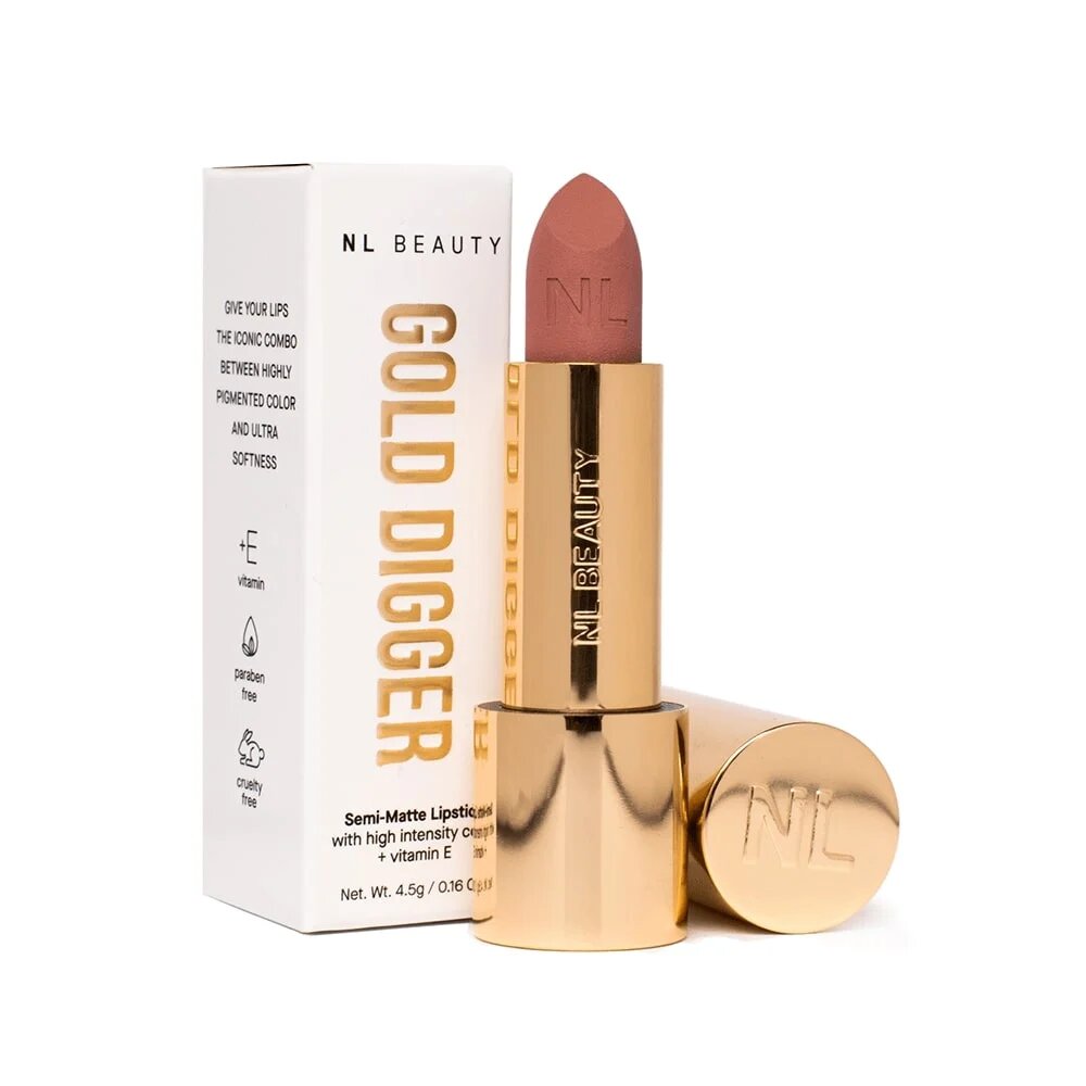 NL Beauty 04 - Treasure Semi Matte Velvet Gold Digger