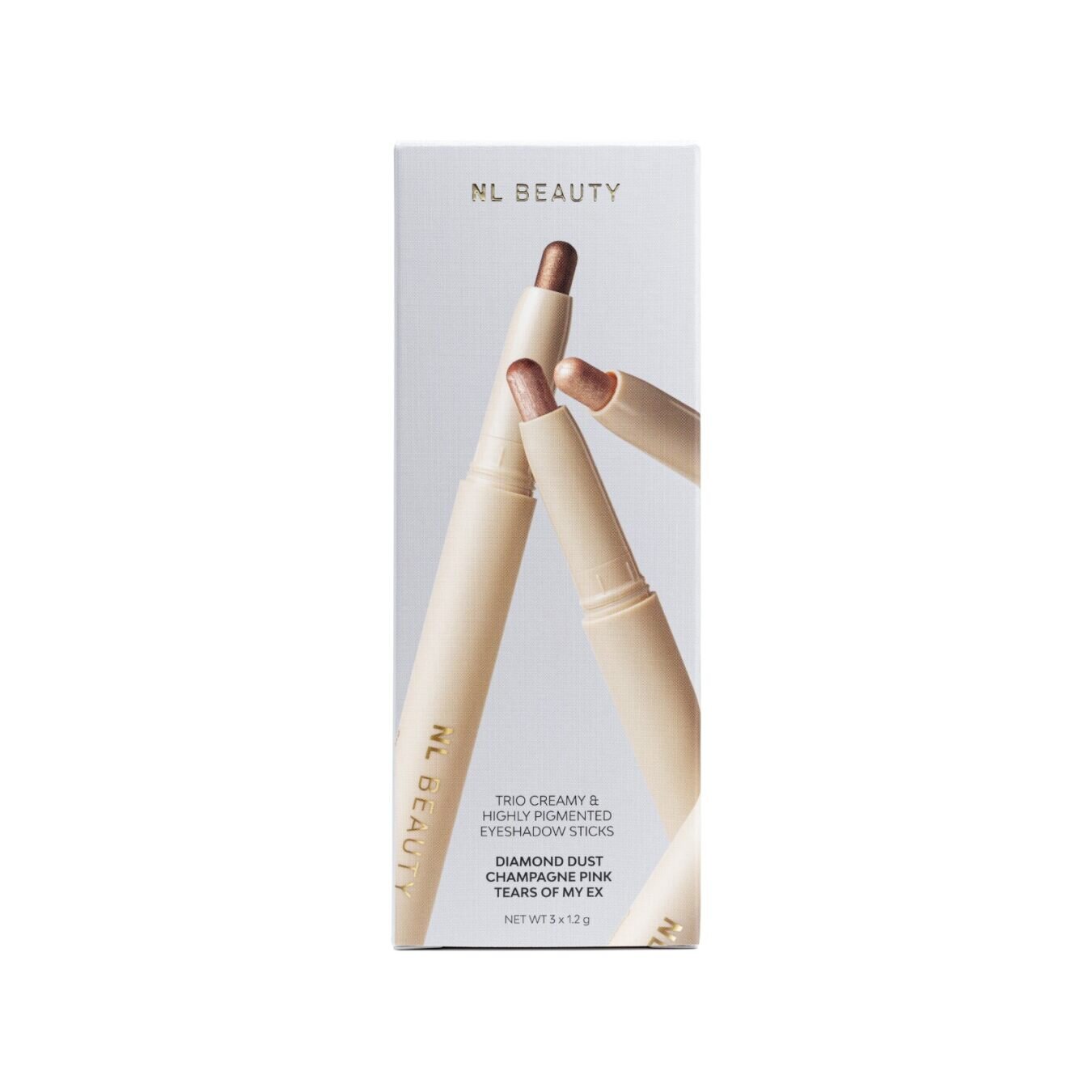 NL Beauty КОМПЛЕКТ Eyeshadow Trio