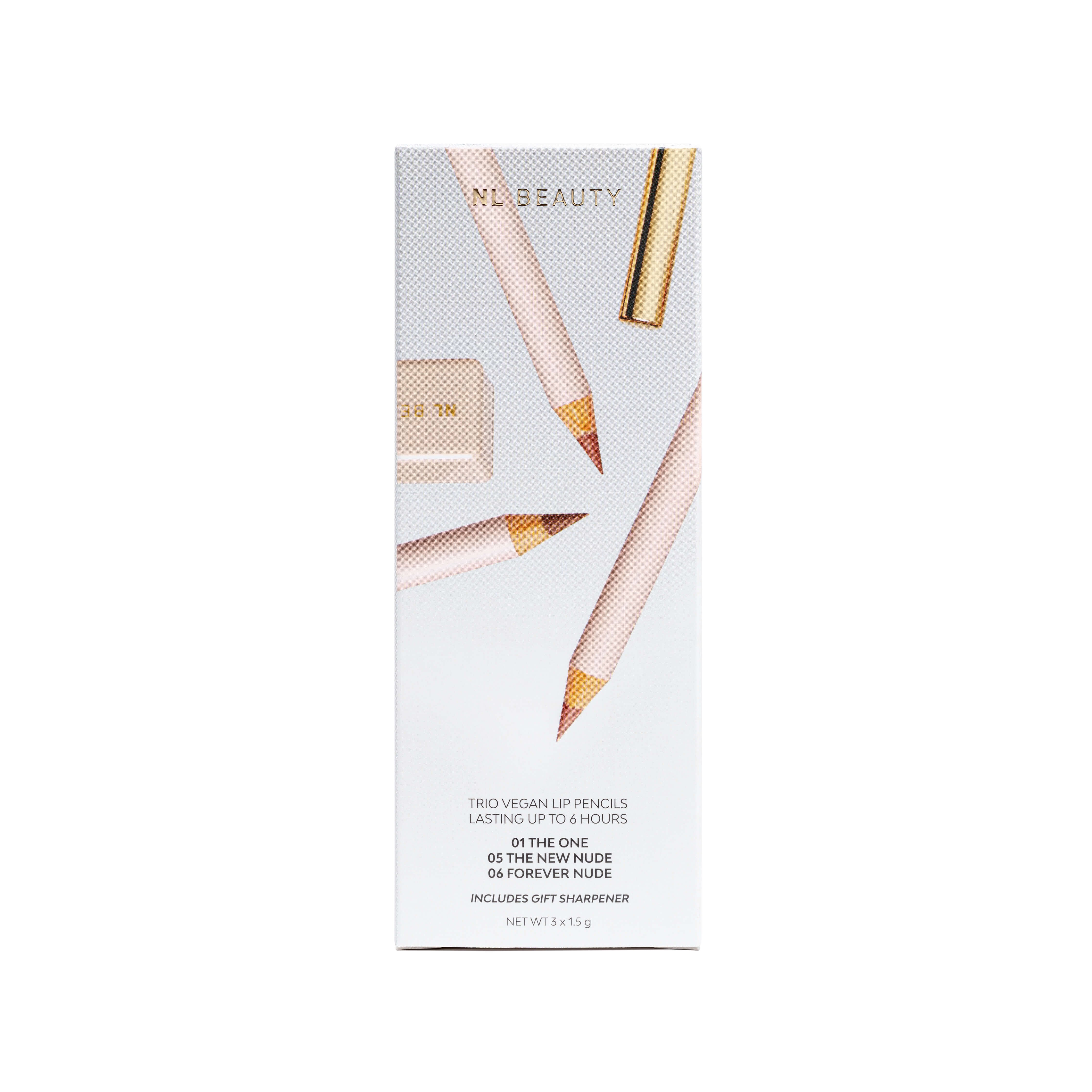 NL Beauty КОМПЛЕКТ Lip Pencil Trio
