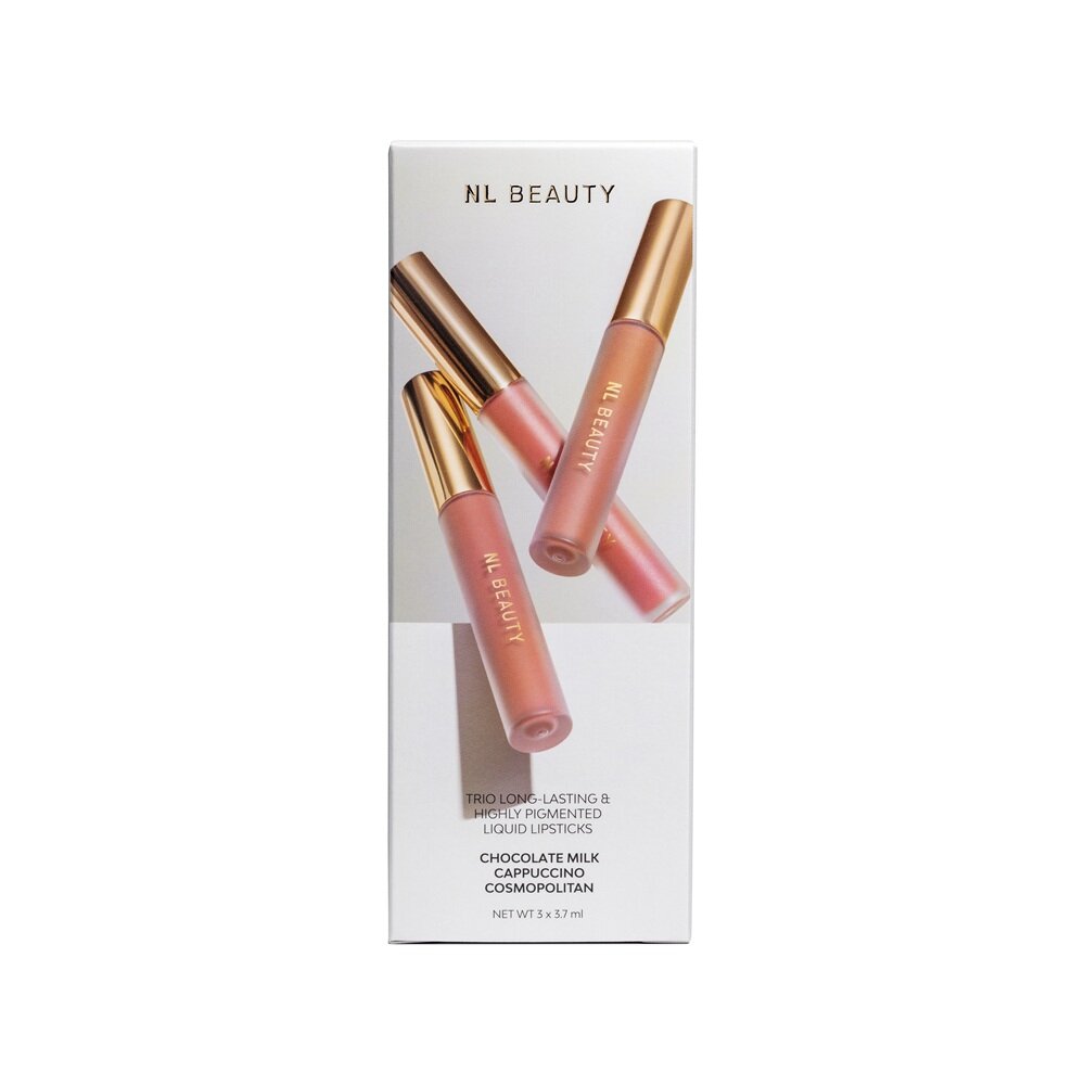 NL Beauty КОМПЛЕКТ Liquid Matte Lipstick Trio