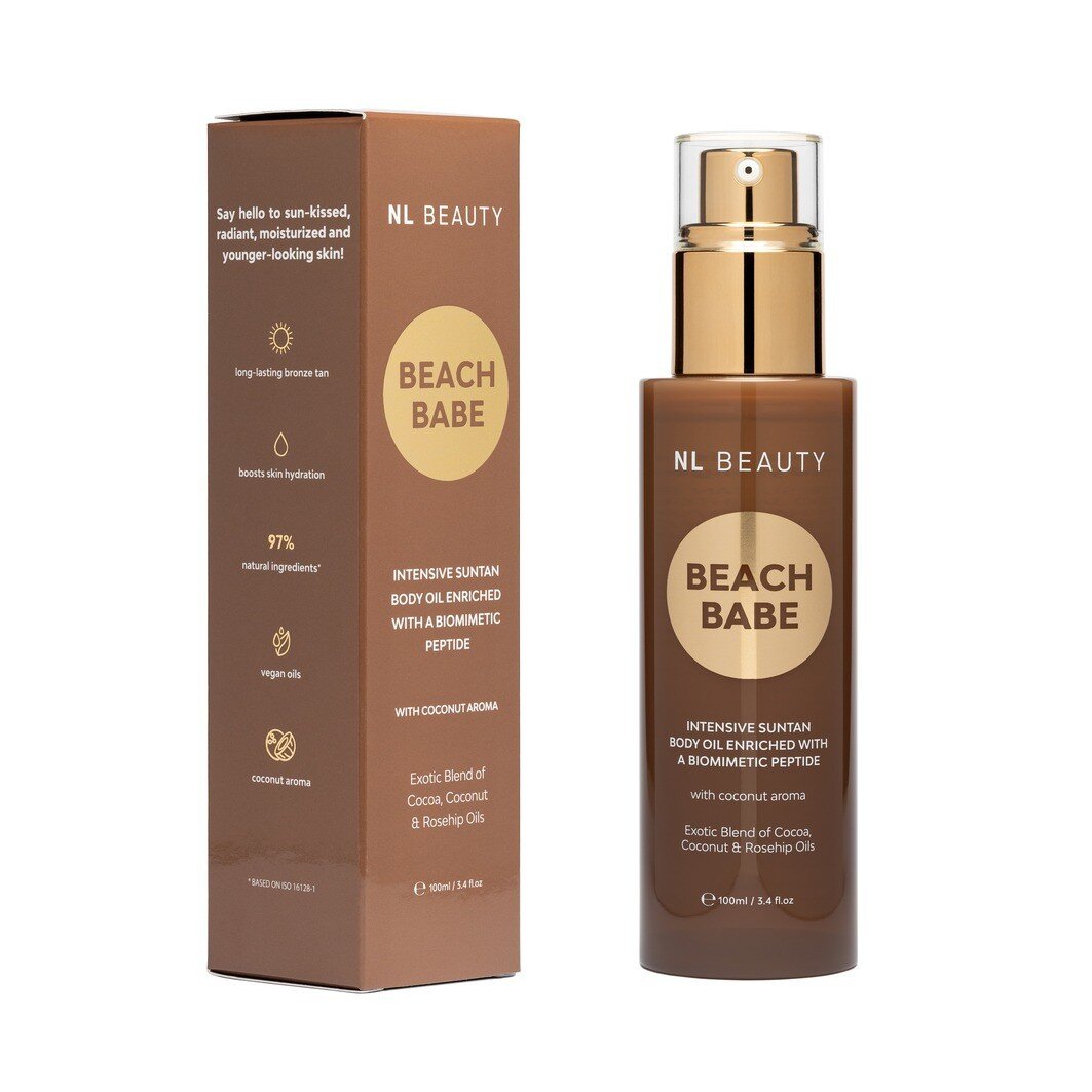 NL Beauty Tanning Lotion Beach Babe Coconut