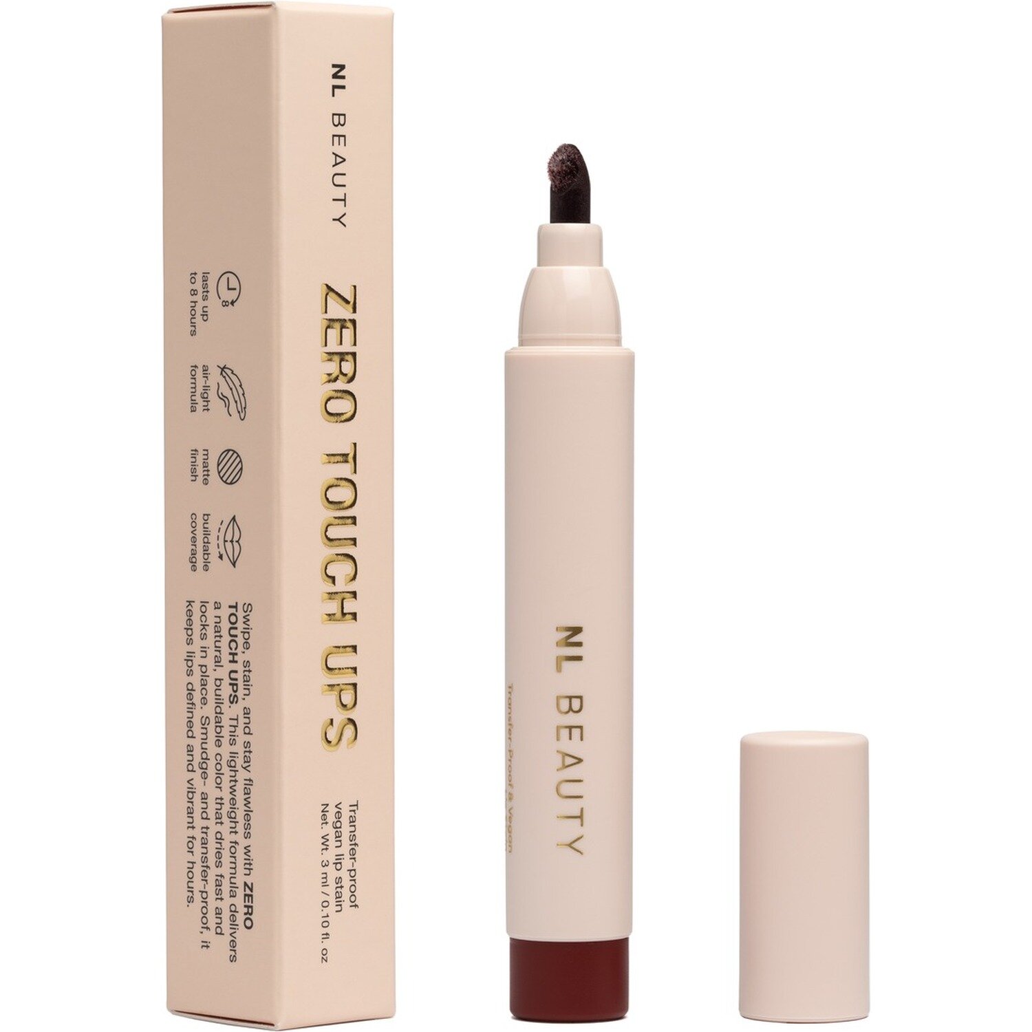 NL Beauty Zero Touch Ups Lip Stain