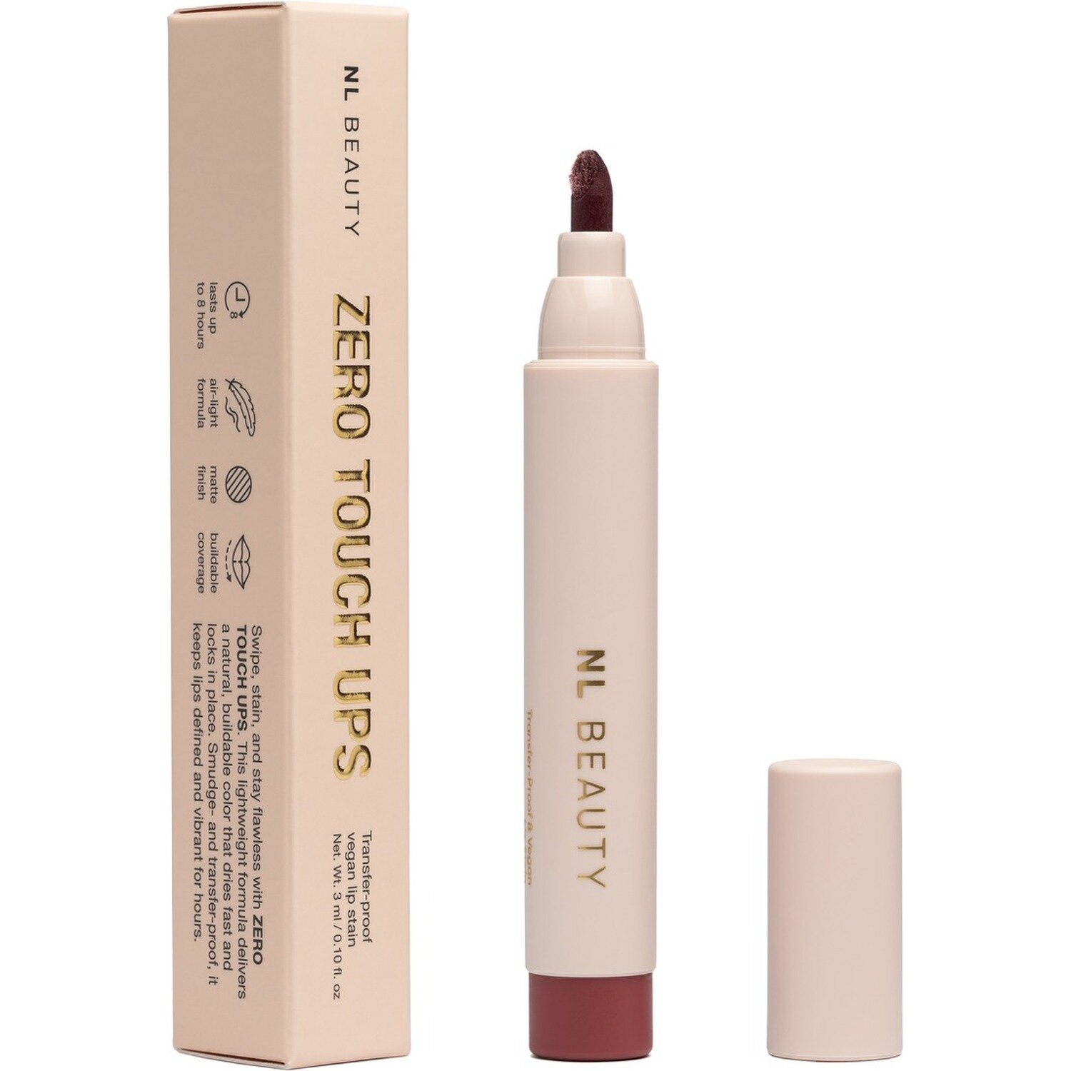 NL Beauty Zero Touch Ups Lip Stain