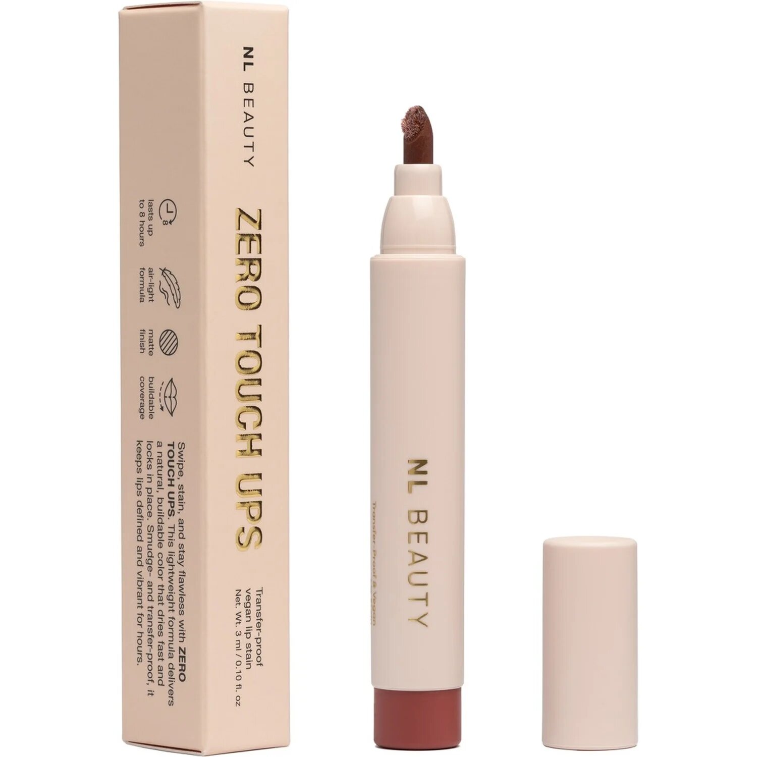 NL Beauty Zero Touch Ups Lip Stain