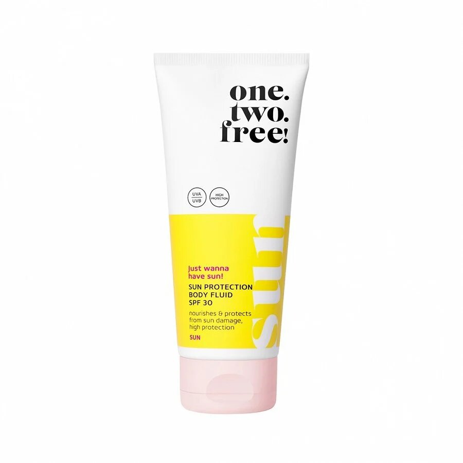 One.Two.Free ONETWOFREE! Sun Protection Body Fluid SPF 30