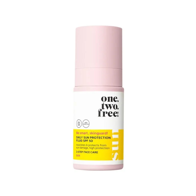 One.Two.Free ! Sunscreen Daily Sun Protection Fluid SPF 50