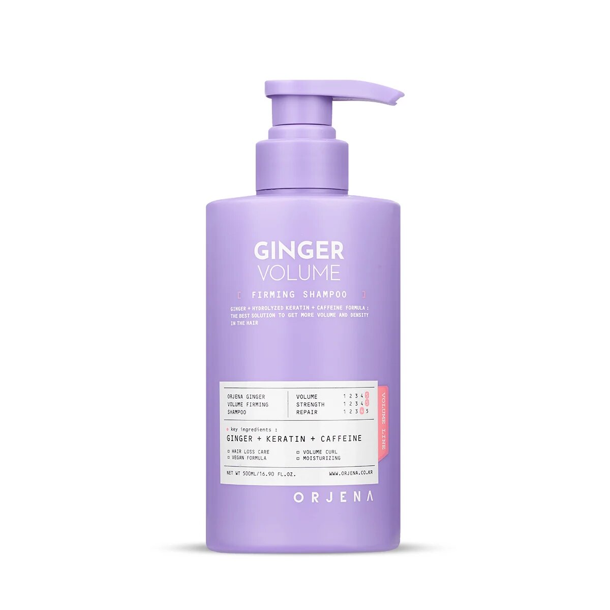 Orjena Ginger Volume Firming Shampoo
