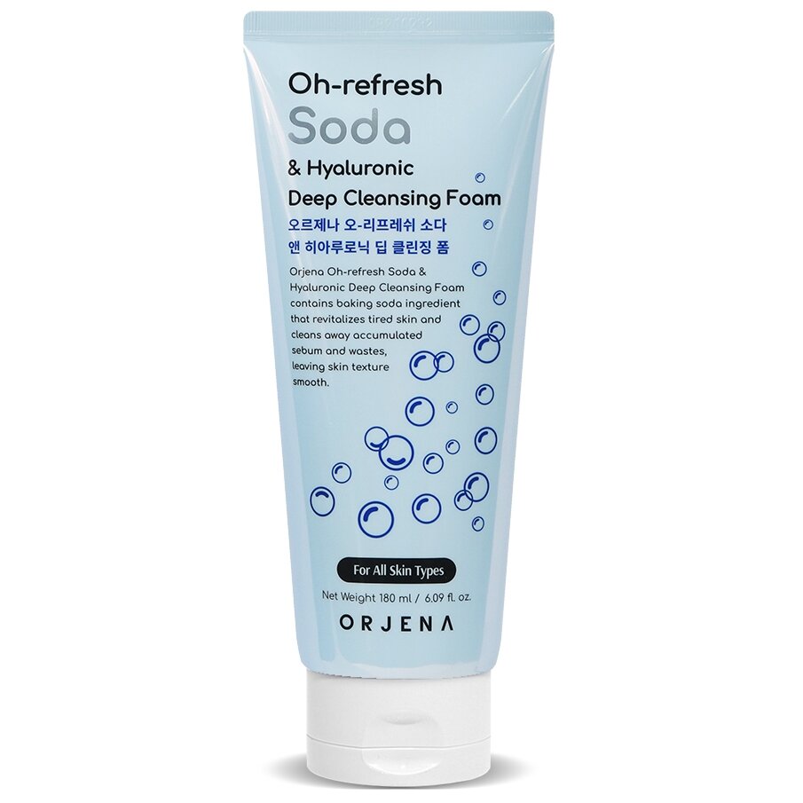Orjena Oh-Refresh Soda & Hyaluronic Deep Cleansing Foam