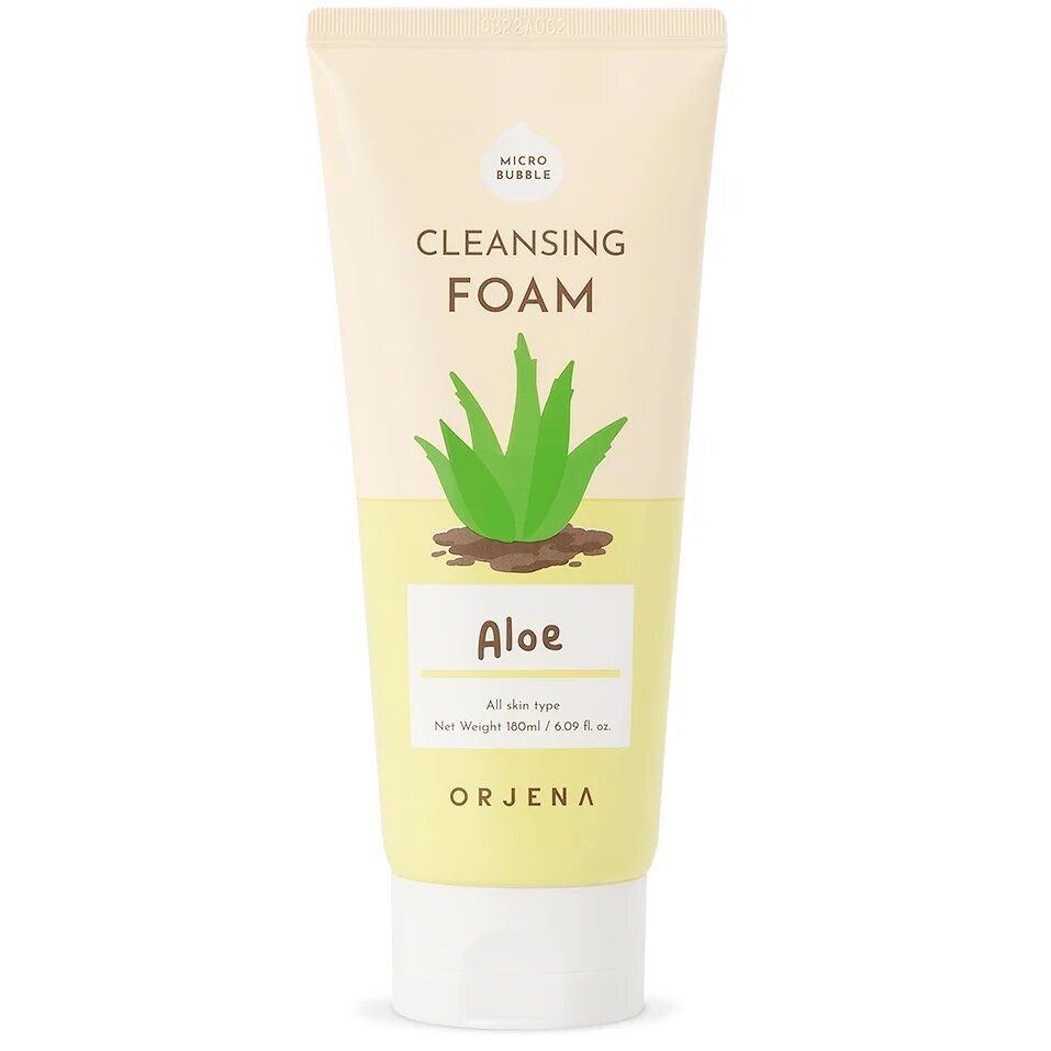 Orjena Smile Day Cleansing Foam Aloe