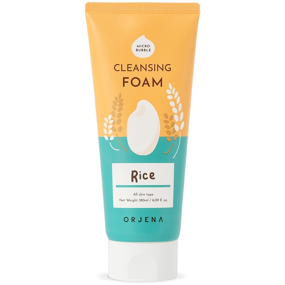 Orjena Smile Day Cleansing Foam Rice