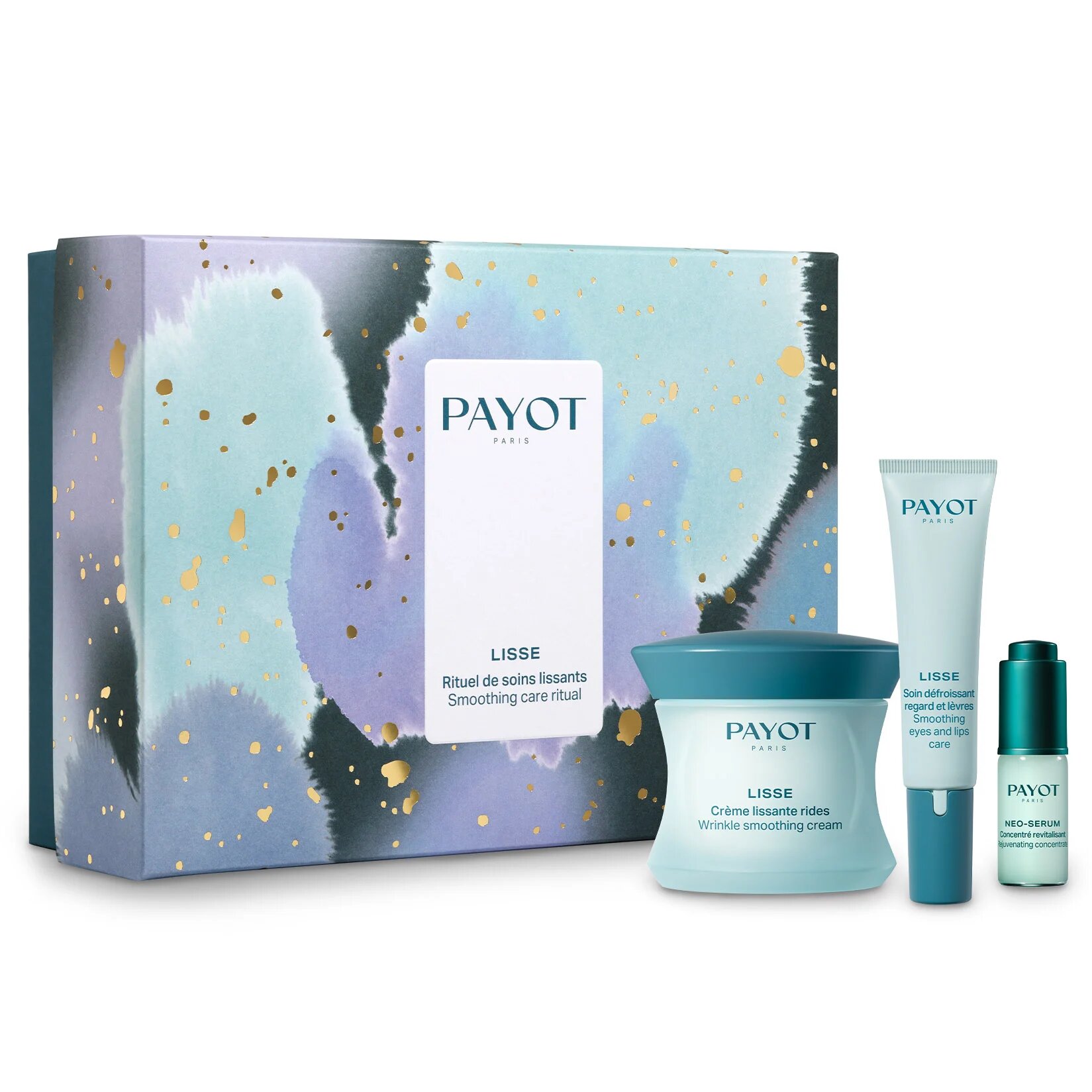 Payot КОМПЛЕКТ Lisse Crème Lissante Rides & Lisse Soin Défroissant Regard Et Lèvres