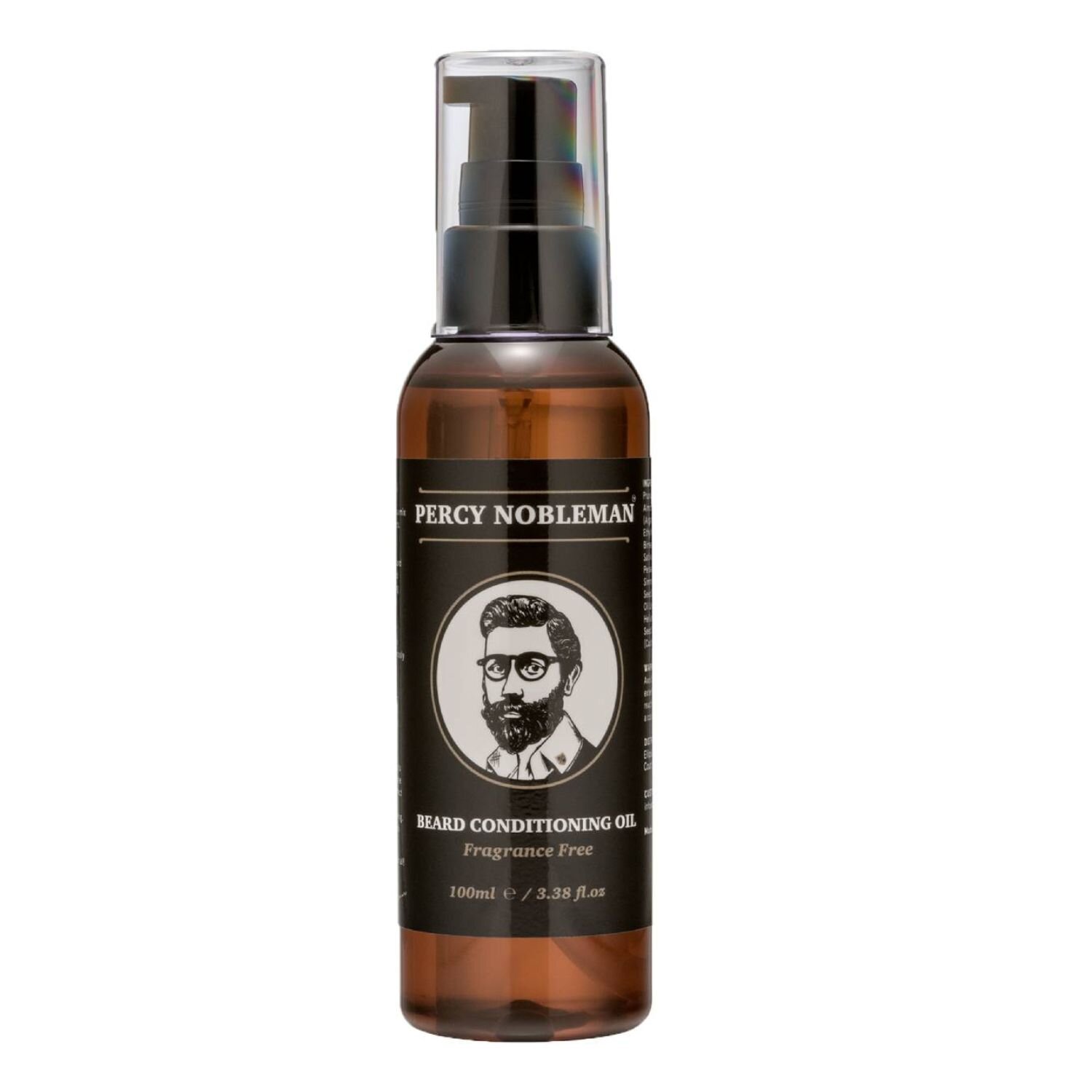 Percy Nobleman Beard Oil Fragrance Free