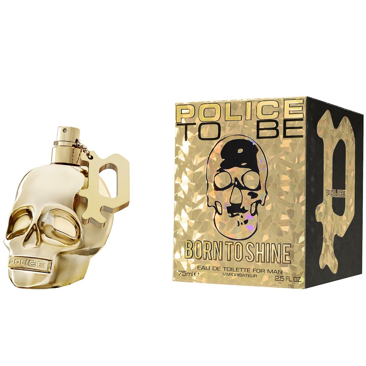Police To Be Born To Shine For Man Edt Vapo