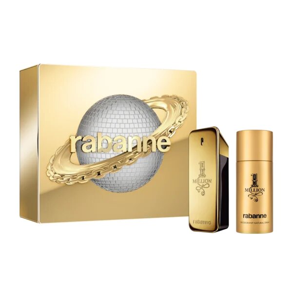 Rabanne КОМПЛЕКТ 1 Million Edt + Deo Spray