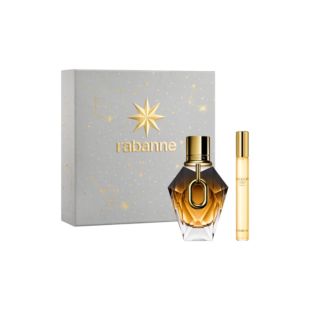 Rabanne КОМПЛЕКТ Million Gold Parfum For Her + Spray