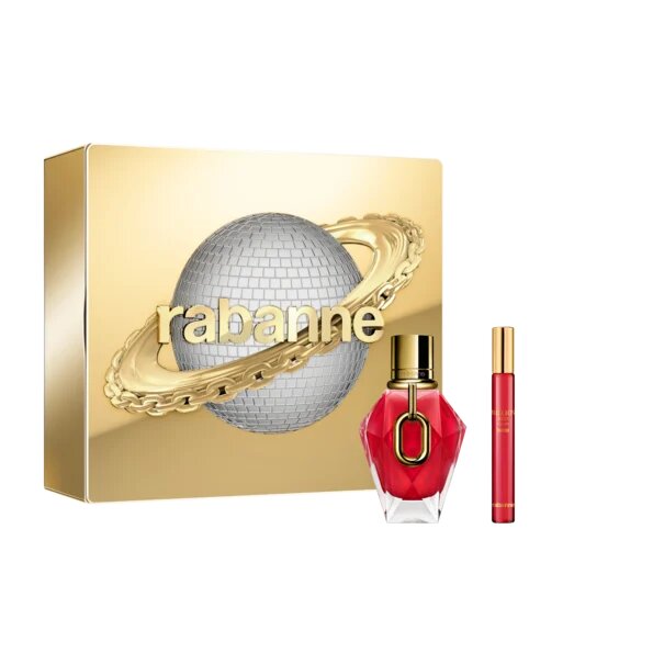 Rabanne КОМПЛЕКТ MILLION Red For Her Parfum + Spray
