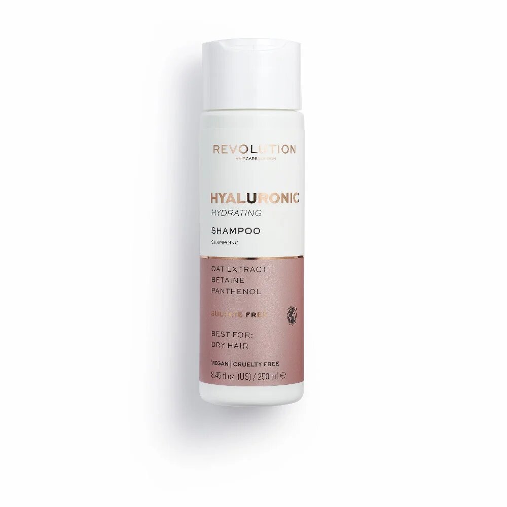 Revolution Hair CARE Hyaluronic Acid Hydrating Shampoo for Dry Hair