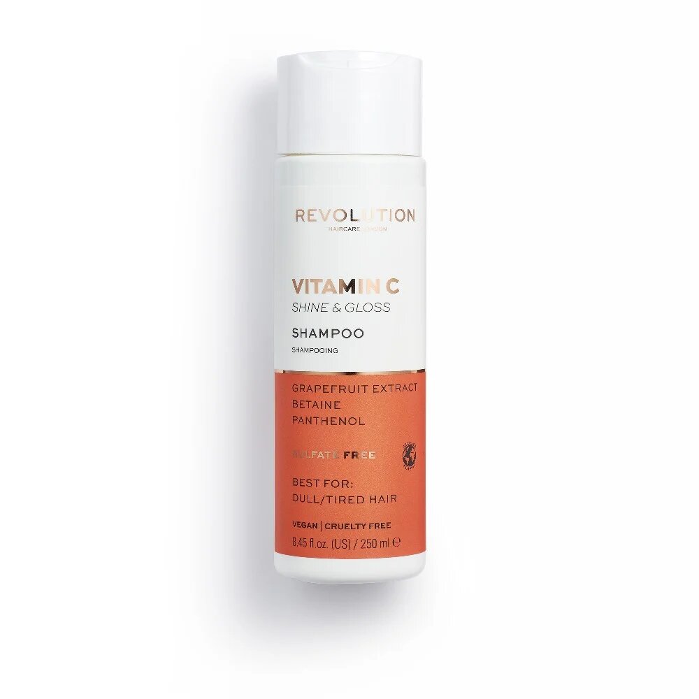 Revolution Hair CARE Vitamin C Shine & Gloss Shampoo for Dull Hair