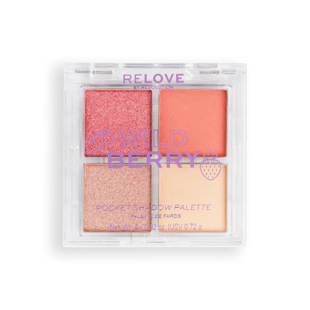 Revolution RELOVE By Relove Pocket Size Eyeshadow Palette Wild Dream