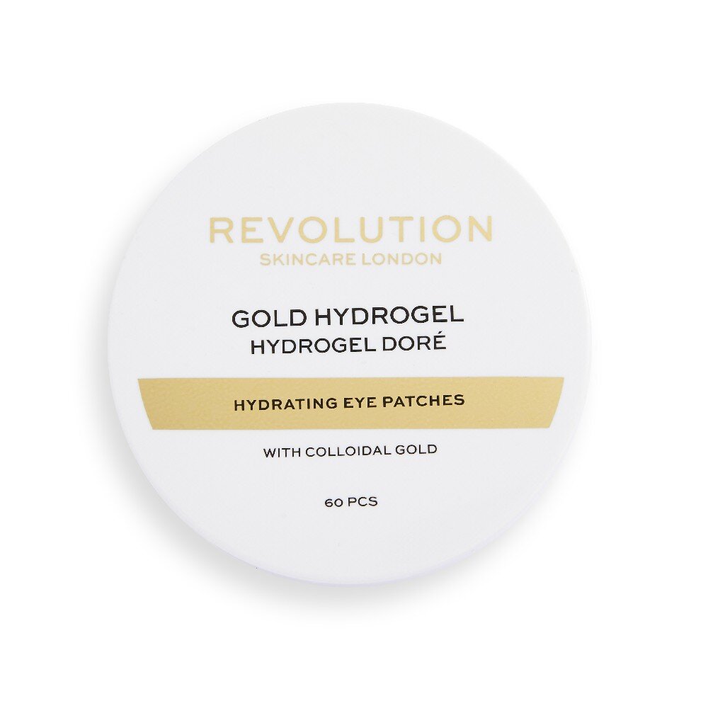 Revolution Skin care Gold Eye Hydrogel Hydrating Eye Patches with Colloidal Gold