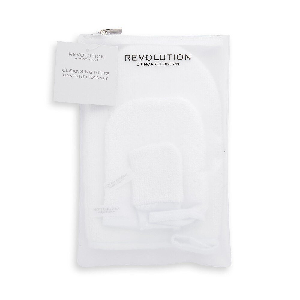 Revolution Skin care Reusable Soft Cleansing Mitts