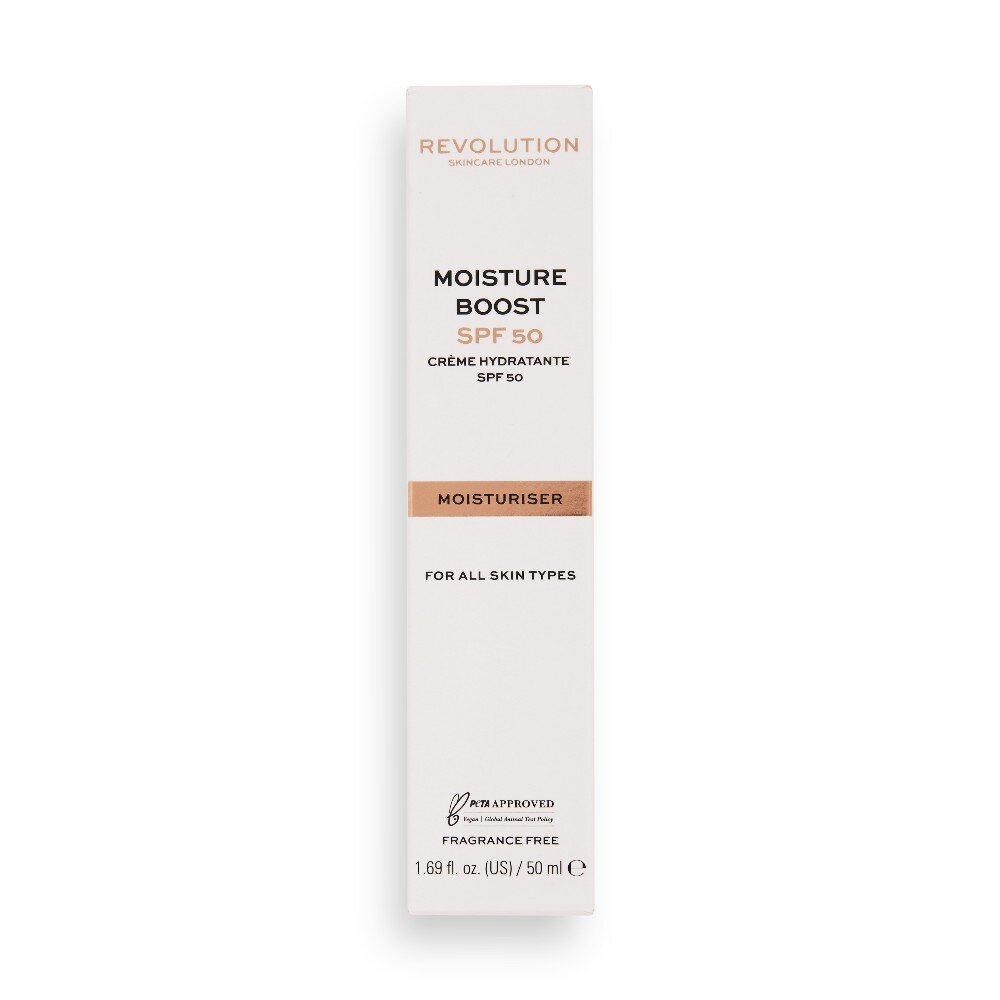 Revolution Skin care SPF50 Daily Defender Lightweight Moisturiser