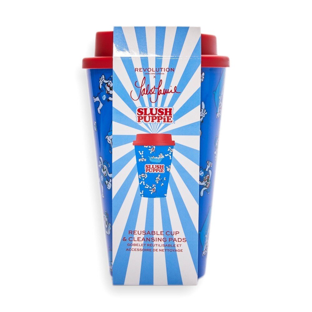Revolution Skin care x Jake Jamie Slush Puppie Collection Reusable Cup and Cleansing Pads