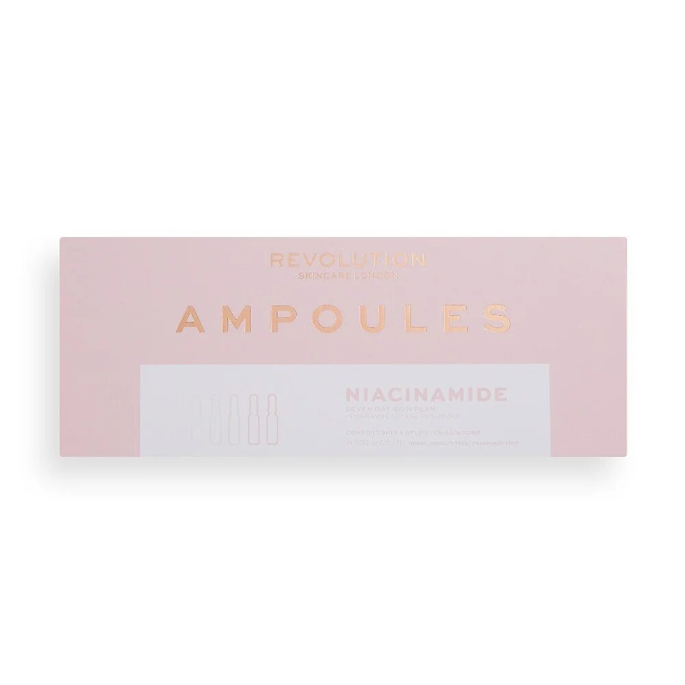 Revolution Skin Niacinamide Blemish & Pore Seven Day Skin Plan Ampoules