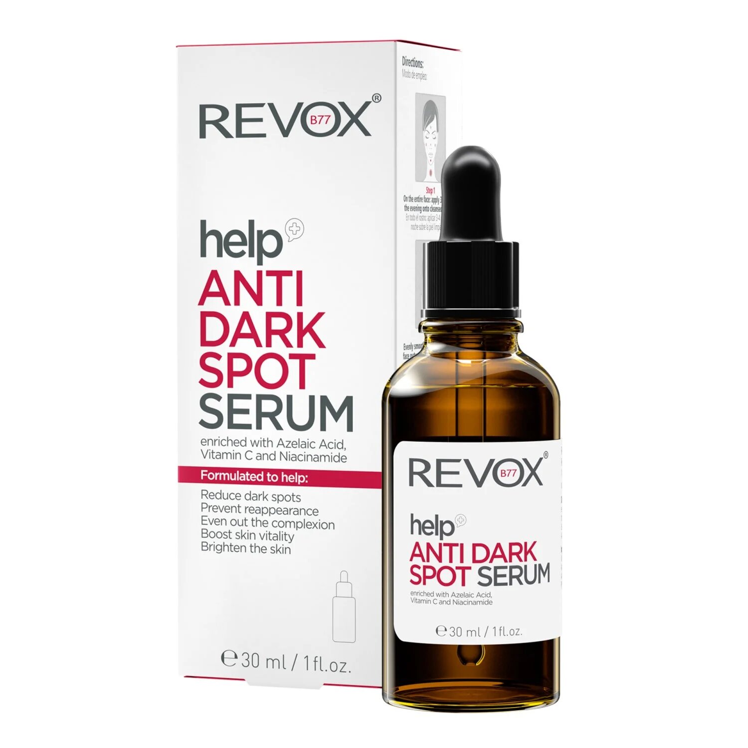 Revox Cosmetics REVOX B77 Help Anti Dark Spot Serum