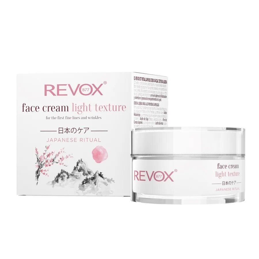 Revox Cosmetics REVOX B77 Japanese Ritual Face Cream Light Texture