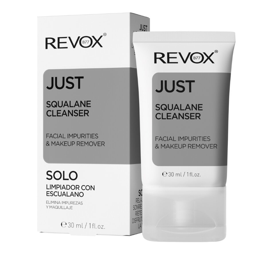 Revox Cosmetics REVOX B77 Just Squalane Cleanser - Facial Impurities & Makeup Remover