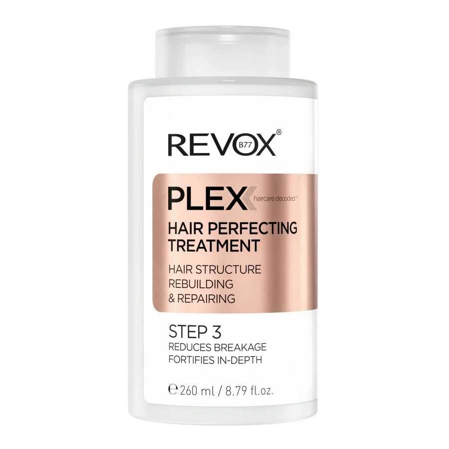 Revox Cosmetics REVOX B77 Plex Hair Perfecting Treatment Step 3