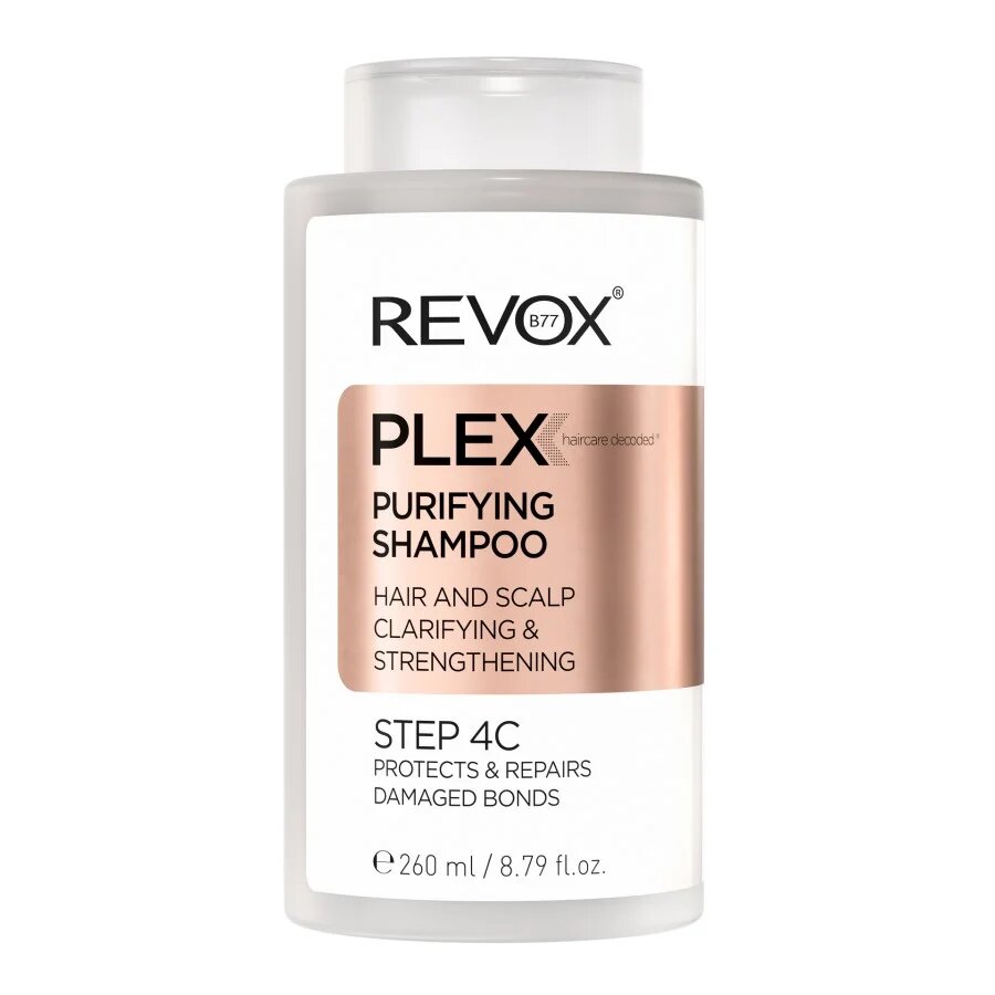 Revox Cosmetics REVOX B77 Plex Purifying Shampoo Step 4C