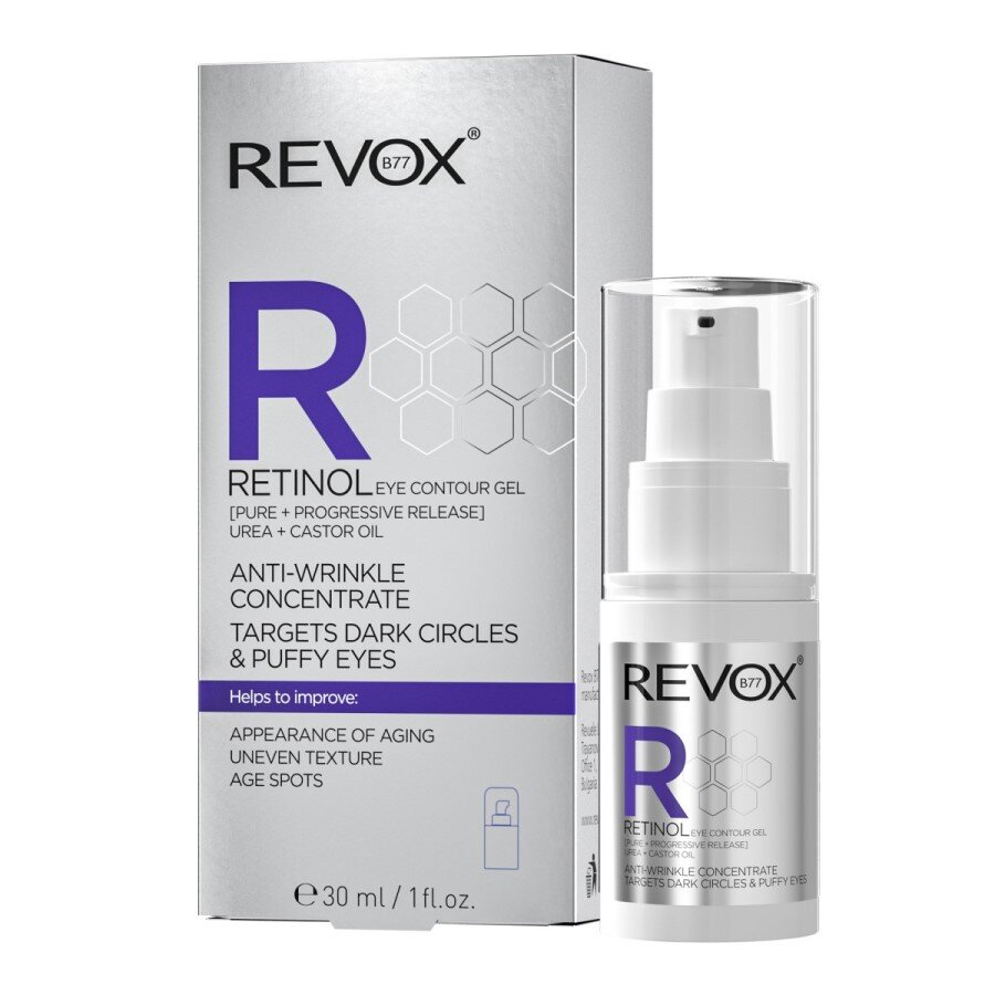 Revox Cosmetics REVOX B77 Retinol Eye Gel Anti-Wrinkle Concentrate